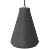 Image de Creative Cables Suspension Luminaire Textile Funnel 1.2 M