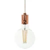 Image de Creative Cables Lampe Suspendue Avec Ampoule Textile Knurled Aluminum 1.2 M