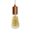Image de Creative Cables Lampe Suspendue Avec Ampoule Textile And Metal 1.2 M