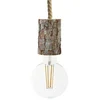Image de Creative Cables Lampe Suspendue Avec Ampoule Nautical Cable Xl Tree Bark 1.2 M