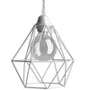 Image de Creative Cables Lampe Suspendue Avec Ampoule Diamond Cage