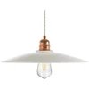 Image de Creative Cables Lampe Suspendue Avec Ampoule Textile Plate 1.2 M