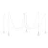 Image de Creative Cables Suspension Luminaire Spider 5 Falls With Light Bulb