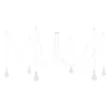 Image de Creative Cables Suspension Luminaire Spider 6 Falls With Light Bulb