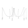 Image de Creative Cables Suspension Luminaire Spider 7 Falls With Light Bulb