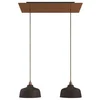 Image de Creative Cables Suspension Luminaire Rose-one Xxl Coppa 2 Falls