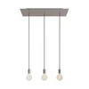 Image de Creative Cables Suspension Luminaire Rectangular Rose-one Xxl 3 Falls