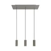 Image de Creative Cables Suspension Luminaire Rectangular Rose-one Xxl Tub E14 3 Falls