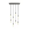 Image de Creative Cables Suspension Luminaire Rectangular Rose-one Xxl 8 Falls