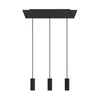 Image de Creative Cables Suspension Luminaire Rectangular Rose-one Xxl Tub E14 3 Falls With Bulbs