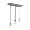 Image de Creative Cables Suspension Luminaire Rectangular Rose-one Xxl 6 Falls With Bulbs