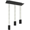 Image de Creative Cables Suspension Luminaire Rectangular Rose-one Xxl 6 Falls With Bulbs