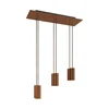 Image de Creative Cables Suspension Luminaire Rectangular Rose-one Xxl 6 Falls With Bulbs