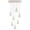 Image de Creative Cables Suspension Luminaire Rose-one Xxl 7 Falls With Light Bulb