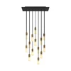 Image de Creative Cables Suspension Luminaire Rose-one Xxl 14 Falls