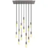 Image de Creative Cables Suspension Luminaire Rose-one Xxl 14 Falls With Bulbs