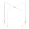 Image de Creative Cables Suspension Luminaire Spider 4 Falls