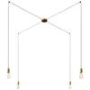 Image de Creative Cables Suspension Luminaire Spider 4 Falls