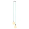 Image de Creative Cables Suspension Luminaire Multiple 2 Falls With Light Bulb