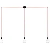Image de Creative Cables Suspension Luminaire Spider 3 Falls With Bulbs