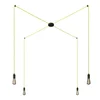 Image de Creative Cables Suspension Luminaire Spider 4 Falls With Light Bulb