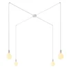 Image de Creative Cables Suspension Luminaire Spider Kit 4 Falls