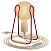 Image de Creative Cables Lampe En Bois Taché