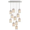 Image de Creative Cables Suspension Luminaire Rose-one Xxl Ghostbell 11 Falls