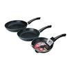 Image de Ibili Ensemble De Poêles Indubasic 18-22-26 Cm