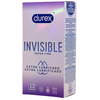 Image de Préservatifs fins lubrifiés Invisible Durex x12