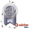 Image de Zuiger remklauw D025648 Autofren