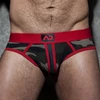 Image de Bottomless Camo Stripe Fetish Rouge rouge XXL