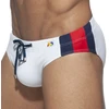 Image de Slip de bain STRIPES BASIC Blanc blanc XXL
