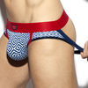 Image de Jockstrap Rhombus Marine-Rouge rouge XS