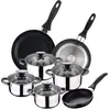 Image de San Ignacio Ensemble De Casseroles Et Poêles Sip Cune 16/20/24 Pk1132 8 Pièces