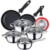 Image de San Ignacio Ensemble De Casseroles Faro 16x20x24 Cm 10 Unités