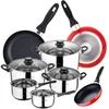 Image de San Ignacio Ensemble De Casseroles Toledo 16x20x24 Cm Pk3377 3 Unités