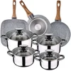 Image de San Ignacio Ensemble De Casseroles Et Poêles Dina 18/22 Cm Pk3758 8 Pièces