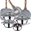 Image de San Ignacio Ensemble De Casseroles Et Poêles 18/22 Cm Pk3761 7 Pièces