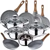 Image de San Ignacio Ensemble De Casseroles Et Poêles 18/20/22/24/26/28 Cm Pk3783 7 Pièces