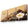 Image de Wellhome Horloge Murale Zen Style 3 Pièces