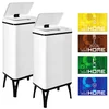 Image de Wellhome Poubelles Intelligentes 50l 2 Unités