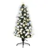 Image de Wellhome Sapin De Noël 135 120 Cm