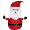 Image de Wellhome Père Noël Avec Des Leds Blanc Chaud 63x40x68 Cm