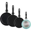 Image de Wellhome Ensemble De Poêles 16/20/24/28 Cm 4 Pièces