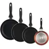 Image de Wellhome Ensemble De Poêles 16/20/24/28 Cm 4 Pièces