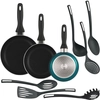 Image de Wellhome Ensemble De Poêles 16/20/24 Cm 3 Pièces