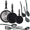 Image de Wellhome Ensemble De Poêles 16/20/24 Cm 3 Pièces