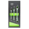 Image de Jbm Clé à Cliquet Double End Ring Wrench Set 8-19 Mm 3 Unités