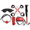 Image de Kit Sm Secret Play 8 Pièces Noir-Rouge